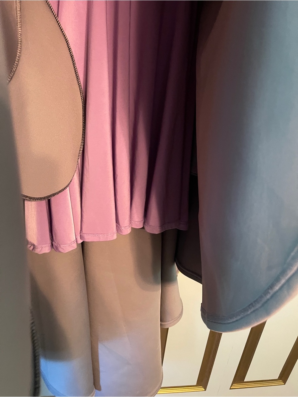 Elhoffer Design Galactic Commander High-Low Dress with Pockets lilac lining - Picture 4 of 4